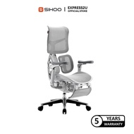 Sihoo Doro S300 Ergonomic Office Aluminum Chair with Footrest Full Mesh 6D Armrest Heavy-duty