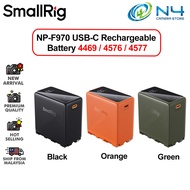 SmallRig NP-F970 USB-C Rechargeable Camera Battery (Black - 4469) (Orange - 4576) (Green - 4577)