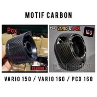 Exhaust Muzzle pcx 150 160 new/Vario 150 160 new Exhaust Muzzle carbon Vario 160 pcx 160 2022