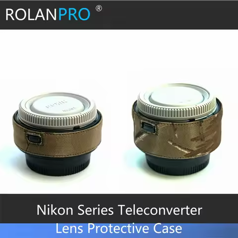 ROLANPRO Camera Rain Cover for Nikon 1.4X II/III, 1.7X II/III, 2X II, 2X III, Z TC-1.4X, Z TC-2X Len
