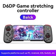 D6DP Bluetooth-compatible Connection Wireless Gamepad Rechargeable Extendable Gaming Controller Joys