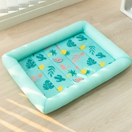 codNew S-XL Summer Cooling Pet Dog Mat Ice Pad Dog Sleeping Square Mats For Dogs Cats Pet Kennel Top