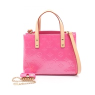 【二手】路易威登LOUIS VUITTON手提包 Lead PM M24028 霓虹粉紅皮革 LV Remix Lead PM 女士二手 A