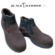 BLACK HAMMER SAFETY SHOES # BH3889 # SAFETY BOOTS # GENIUS LEATHER #:FEMALE SAFETY # KASUT SAFETY PE