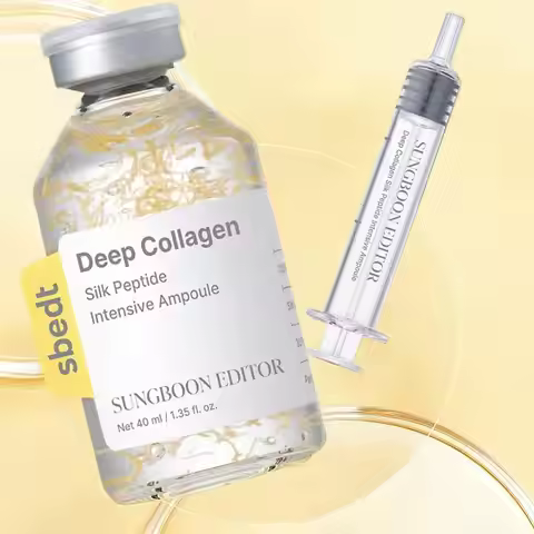 Deep Collagen Silk Peptide Ampoule, Sungboon Editor Face Lifting Serum, 40ml Intensive Firming Line 