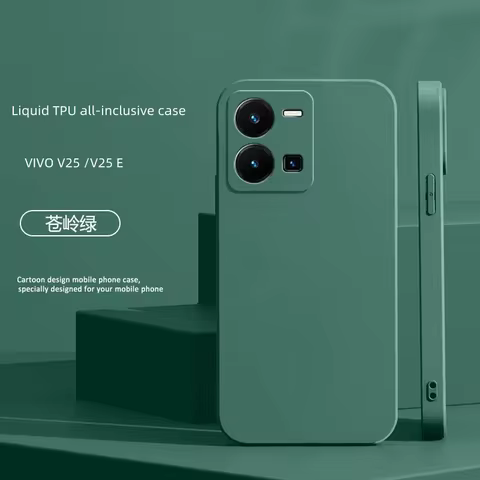 Fashionable Silicone TPU Case For VIVO V25 V25E Camera All-inclusive Protection Cover For VIVO Y22 S