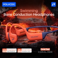 Polvcdg-X16 IPX8 Waterproof Bone Conduction Swimming Headset Liquid Silicone 32G Memory Bluetooth 5.