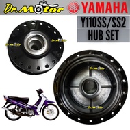 YAMAHA Y110SS SS2 Y110 SS 2 (BLACK) FRONT REAR WHEEL HUB GANTANG DEPAN BELAKANG BUYUNG BUYONG TENGAH
