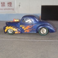 Hot wheels loose swap rubber tires 41 Willys 1941 classic classic