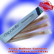 Foley Balloon Catheter (Fr14, Fr16 and Fr18)2 way Catheter by DISPOSAFE
