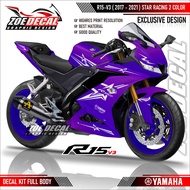 LATEST DECAL STICKER FULL BODY YAMAHA R15 V3 STAR RACING MOTIF R15M
