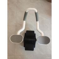 【TikTok】#Fourth Generation Counting Timing Meter Calories Elbow Support Abdominal Wheel Automatic Rebound Abdominal Whee