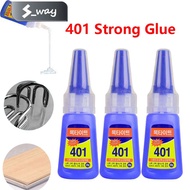 401 Glue Instant Fast Adhesive Stronger Glue Multi-Purpose Fix Super Strong Liquid Colorless Adhesiv