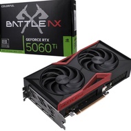 Colorful GeForce RTX 5060 Ti BATTLE AX DUO 8GB-V / 16GB-V GDDR7 2572Mhz Boost Clock 28Gbps 4608 CUDA