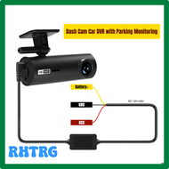 RHTRG Car DVR Black Box Mini Camera Front And Rear Dash Cam 4K Dash Cam For Car 24 Hours Parking Monitoring Loop Recording Voice Control SEFDF