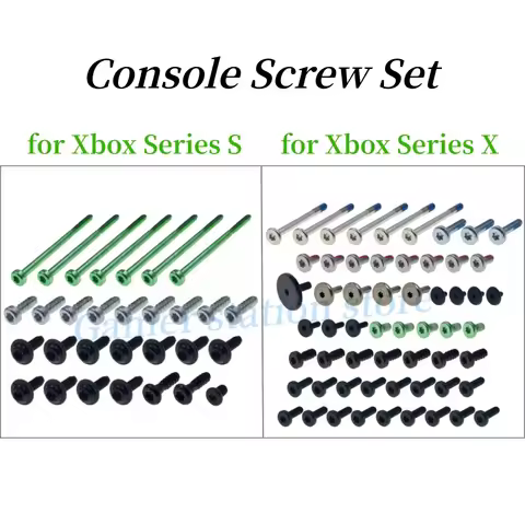 1/5/10 Set for Xbox Series S Host Screw Machine Case Screw Full Set for Xbox Series X XSS/XSX Consol