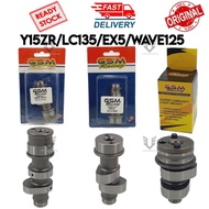 Y15ZR V1 V2 LC135 EX5 EX5DREAM WAVE125 RACING CAMSHAFT GSM CAM ORIGINAL G1 G2 G3 G4 LIGHTWEIGHT RACI