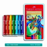 FABER CASTELL 12 Crayon Colors 12 Oil PastelsFABER CASTELL | Crayon FaberCastell 12