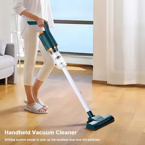 2 in 1 Handheld Water Sweeper 2000mAh USB Rechargeable Strong Suction Cordless Portable Cleaning Rob