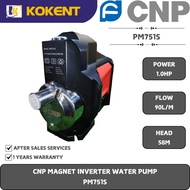 CNP MAGNET INVERTER WATER PUMP (SELF-PRIMING) (1") (0.75KW,1HP,160-260V,1PH,50-60HZ) (58M/H - 90L/MI