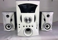 Speaker Polytron Salon Aktif Bluetooth Radio Karaoke Putih Original