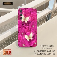 HP Soft case Samsung Galaxy A54 5Ghp Latest Samsung Galaxy A34 5G/ - Butterfly Fashion Case - Casing