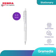 Zebra Sarasa Clip - Pulpen Gel 0.5 Warna Milky Blue