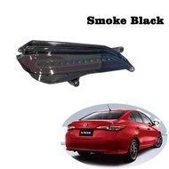 2019-2021 For Toyota Vios For Toyota Yaris LED Light Rear Bumper Light For Vios 2019-2021 For Yaris 2019-2021 Smoke Black Red