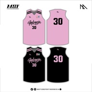MSI Basketball Jersey - Indonesian National Team Fiba U18 2024 (BLACK PINK)