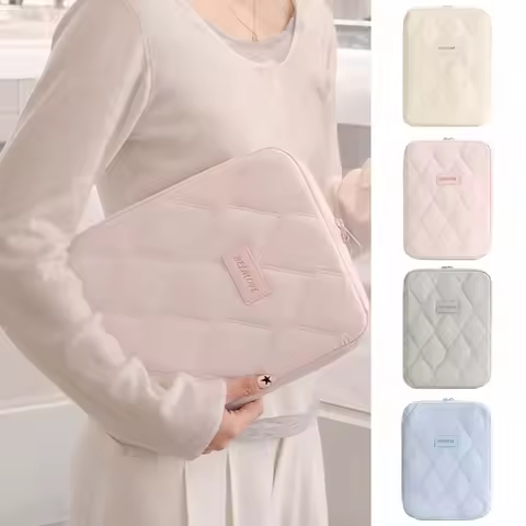 Soft Case Tablet Sleeve Cover Bag Korean Style Shockproof Laptop Protective Case Thin Cute Tablet Sl