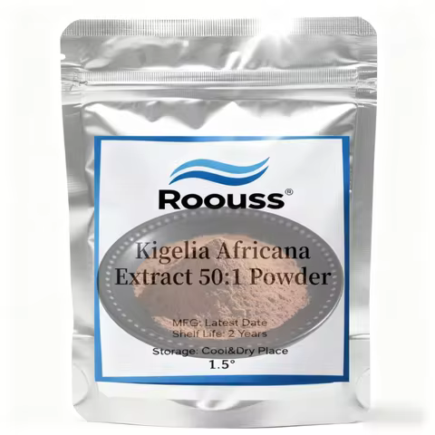 Best Selling 100% Kigelia Africana Extract Powder (Semi-finished Products/Essence Raw Materials) Glo