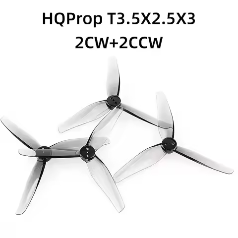 HQProp T3.5x2.5x3 3525 FPV Flower Propeller Wingfly IH3 Kit Master 3X Drone