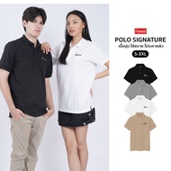 haas เสื้อโปโล unisex ผู้ชาย ผู้หญิง ปักโลโก้ haas SHSQ2163