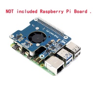 5V 12V PoE HAT for Pi5 Raspberry Pi 5 Projects RasPi RPI Power Over Ethernet Module Fan Cooling Heat