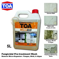 TOA Microkill / Fungicidal Pre-treatment Wash / Remove Micro-Organism : Fungus Mold & Algae -5L