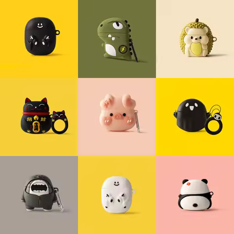 Cartoon Silicone Earphone Case For Redmi Buds 4 Wireless Earbuds Protect Shell For Redmi AirDots 3 P