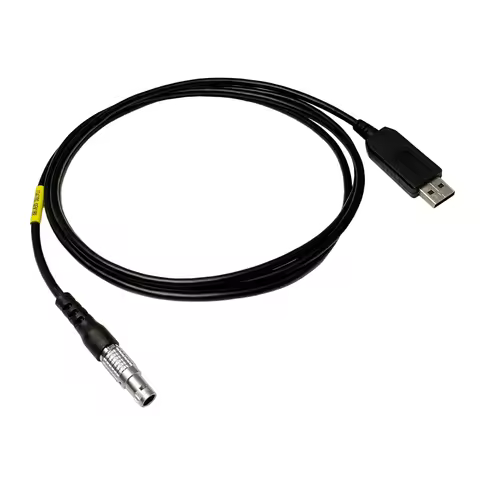 Equivalent GEV189 (734700) USB Data Download Cable Replacement For Leica SWISS TYPE Total Station 0.