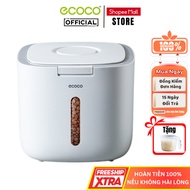 ECOCO Premium Rice Container, Rice Container with Silicone Edge, Moisture-proof, Termite-proof