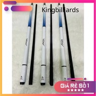 Hole billiard cue, Billiard cue, HCTQ blue newspaper cue, carbon coated cue