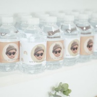 【客製】 大頭瓶裝水(12瓶/組) | 派對 | 生日 | 紀念日 | 佈置