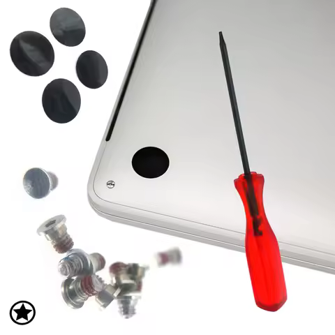 Laptop back Cover Accessories for Macbook Pro A1502 A1398 A1425 D Shell bottom shell Screw foot pad 