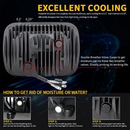 5x7'' 7x6'' LED Headlight H6054 H5054 LED Headlamp for Jeep Wrangler YJ Cherokee XJ Comanche MJ GMC 