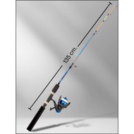 ✺✙▩Set Rod Pemancing dan Reel Fishing Rod and Reel Set Pancing Ikan Udang Mesin Batang Kail