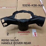 Honda RS 150 RS150R V4 V5 Handle Cover Rear Meter Cover Digital Meter 53216-K56-NJ0ZB [Year 2020] 10