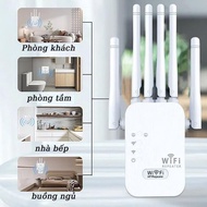 1800mbps Wifi Signal Booster 6 Antennas High Speed 1800mbps Wall Transmitter Long Distance Connectio