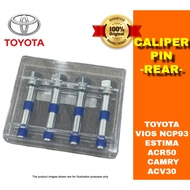 Caliper Pin REAR TOYOTA VIOS NCP93 ESTIMA ACR50  CAMRY ACV30 Brake Pin REAR Disc Brek BELAKANG Disc