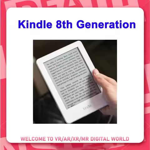 4GB E-reader Kindle 8th Generation without Backlight Kindle 8th Gen E-book Reader 6'' E-ink Touch Sc
