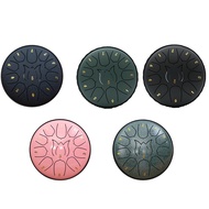 【WVH】-6-Inch 11-Tone Rain Drum Outdoor Garden Rain Drum Waterproof Music Rain Drum Forget Friends Dr