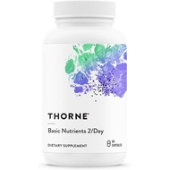 THORNE - Nutrien Asas 2/Hari - Multivitamin Harian Komprehensif dengan Bioavailabiliti Optimum - For