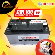 BOSCH Battery DIN100 600.035 Car Battery (MF) - 100AH - MERCEDES W211, W221, W163, W164 BMW E60, E90